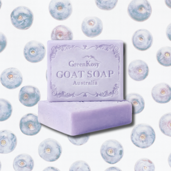 GreenKosy Blueberry & Hydrating Goat Milk Soap Bundle Set - STN AUSTRALIA